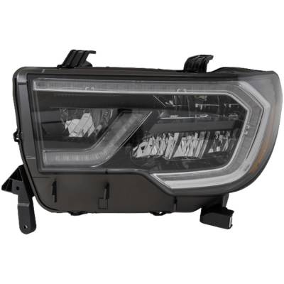 Rareelectrical - New Headlight Compatible With 2018-2022 Toyota Sequoia 5.7L V8 Left Driver Side Led Rt10010210 381Hp