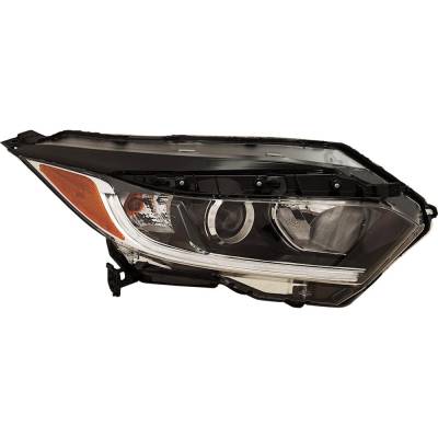 Rareelectrical - Headlight Compatible With 2019-2022 Honda Hr-V 1.8L I4 R18z9 Right Passenger Side Halogen