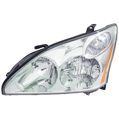Rareelectrical - New Headlight Compatible With 2004-2009 Lexus Rx330 Rx400h Rx350 3.3L V6 Left Driver Side Halogen