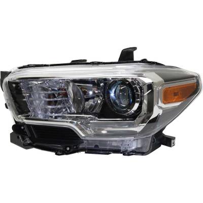 Rareelectrical - Headlight Compatible With 2016-2017 Toyota Tacoma 2.7L 3.5L I4 Left Driver Side Halogen Rept100332q