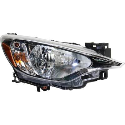 Rareelectrical - Headlight Compatible With 2016-2020 Scion Ia Yaris Ia Yari Right Passenger Side Halogen Reps100341