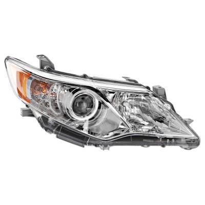 Rareelectrical - New Headlight Compatible With 2012-2014 Toyota Camry 2.5L 3.5L I4 Right Passenger Side Halogen