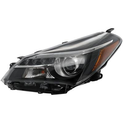 Rareelectrical - New Headlight Compatible With 2015-2017 Toyota Yaris 1.5L I4 Left Driver Side Halogen Repty100138