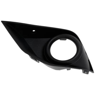Rareelectrical - New Left Front Fog Light Trim Compatible With Mitsubishi Outlander Sport Es 4 Cyl 2.4L Outlander