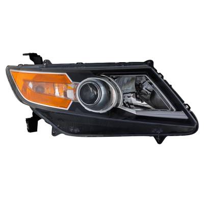 Rareelectrical - New Right Hid Headlight Compatible With Honda Odyssey Touring Elite Mini Van 2014 2015 2016 2017 By