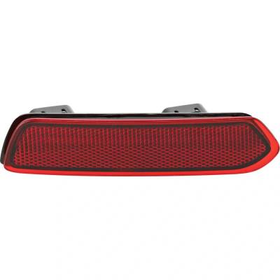 Rareelectrical - New Left Rear Bumper Reflector Compatible With Honda Pilot Black Edition 6 Cyl 3.5L Pilot Sport 6