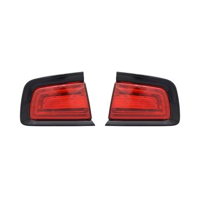 Rareelectrical - New Outer Pair Of Tail Lights Fits Dodge Charger 2011-2014 57010414Af Ch2804104