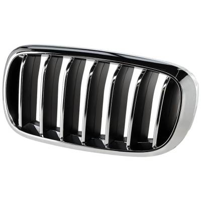 Rareelectrical - New Textured Black Grille Assembly Compatible With Bmw X5 Sdrive35i 6 Cyl 3.0L X5 Xdrive50i 8 Cyl