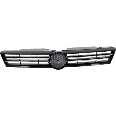 RAREELECTRICAL - New Chrome Insert Grille Assembly Compatible With Volkswagen Jetta Comfort Tdi 4 Cyl 2.0L Jetta