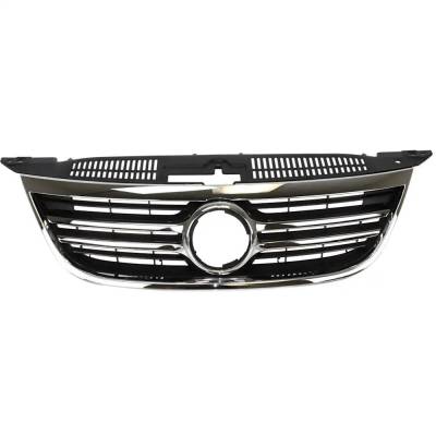 RAREELECTRICAL - New Chrome Shell Grille Assembly Compatible With Volkswagen Tiguan S 4 Cyl 2.0L Tiguan Comfortline 4