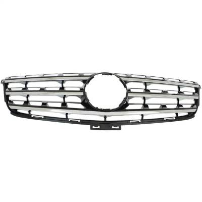 Rareelectrical - New Painted Black Grille Assembly Compatible With Mercedes Benz Ml250 Bluetec 4Matic 4 Cyl 2.1L