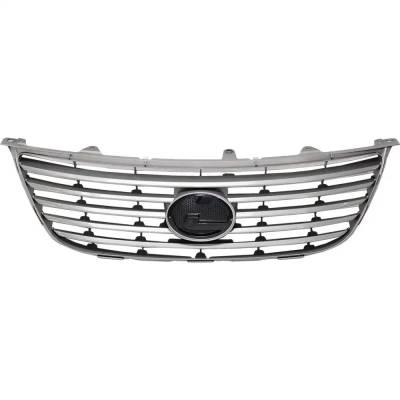 Rareelectrical - Primed Gray Grille Assembly Compatible With Lexus Es350 Base 6 Cyl 3.5L 2007-2009 By Lx1200125