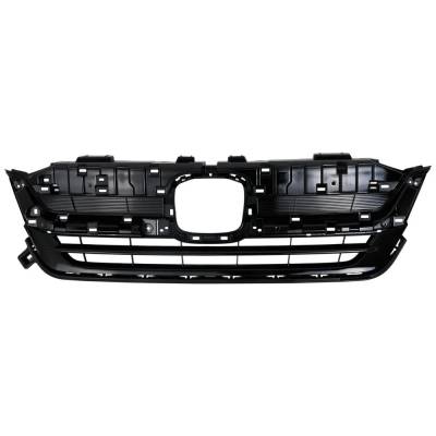 Rareelectrical - New Painted Black Grille Assembly Compatible With Honda Pilot Elite 6 Cyl 3.5L Pilot Sport 6 Cyl