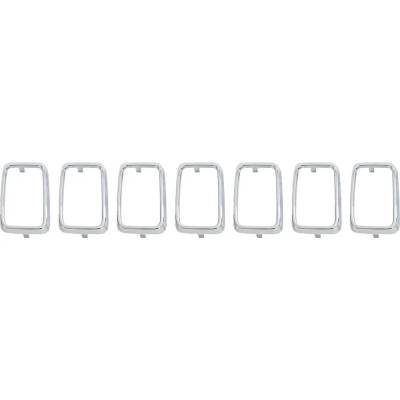 Rareelectrical - New OEM Replacement Chrome Grille Assembly Compatible With Jeep Grand Cherokee Wk Laredo E 6 Cyl