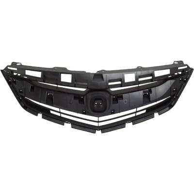 Rareelectrical - Textured Black Grille Assembly Compatible With Acura Ilx Base 4 Cyl 2.4L 2016-2018 Ac1200129