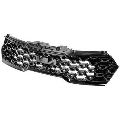 Rareelectrical - Painted Silver Grille Assembly Compatible With Kia Sorento Sx Prestige 4 Cyl 2.5L 2022-2023 By