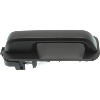 Rareelectrical - Rear Left (Driver Side) Exterior Door Handle Compatible With 2015-2022 Ford F-150 Smooth Black