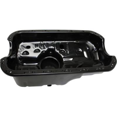 Rareelectrical - New Baffled Oil Pan Compatible With Honda Civic Lx 4 Cyl 1.6L Civic Dx 4 Cyl 1.6L Cx Del Sol S