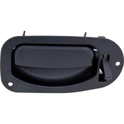 Rareelectrical - Rear Passenger Side Exterior Door Handle Compatible With 1999-2016 Ford F-350 Ford F-450 F-250