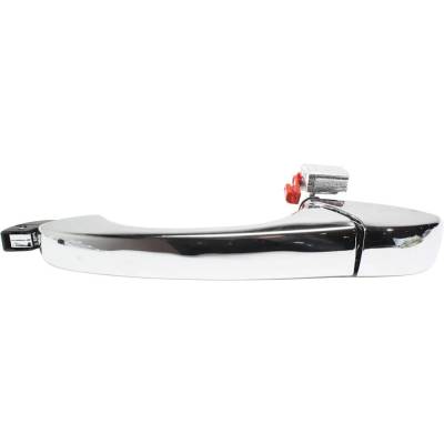 Rareelectrical - Left Rear Exterior Door Handle Compatible With 2007-2015 Dodge Avenger Dodge Journey Chrysler 200