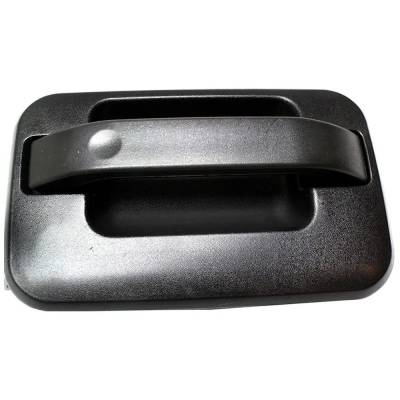 Rareelectrical - Rear Passenger Side Exterior Door Handle Compatible With 2004-2008 Ford F-150 Textured Black Without
