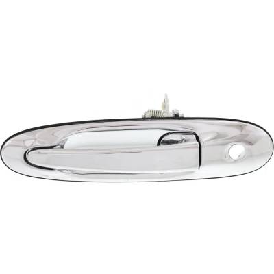 Rareelectrical - New Front Driver Side Exterior Door Handle Compatible With 1998-2002 Lincoln Town Car Chrome With