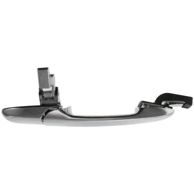 Rareelectrical - New Front Right (Passenger Side) Exterior Door Handle Compatible With 2005-2014 Ford Mustang Chrome