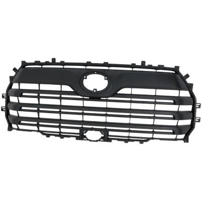 Rareelectrical - New Textured Dark Gray Grille Assembly Compatible With Toyota Tundra Limited 6 Cyl 3.4L Tundra Sr 6