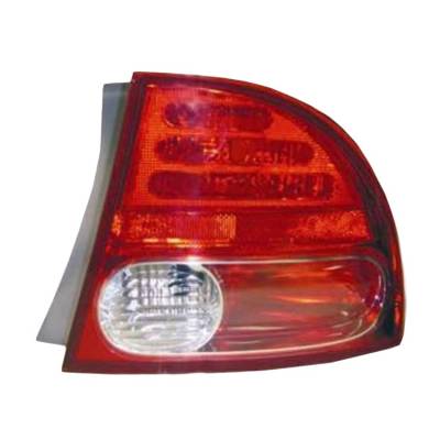 Rareelectrical - New Right Tail Light Compatible With Honda Civic Hybrid Sedan 06-08 Ho2801165 33501-Sna-A02
