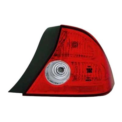 Rareelectrical - New Right Tail Light Compatible With Honda Civic Coupe 2004-2005 Ho2801155 33501-S5p-A11 33501S5pa11