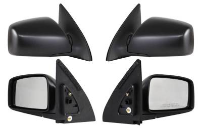 Rareelectrical - New Pair Of Side Mirror Compatible With Kia Sportage 2005 2006 2007 2008 2009 2010 87620-1F210