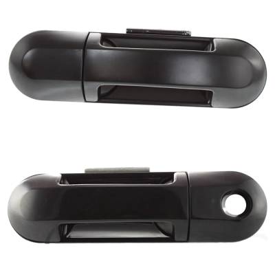 Rareelectrical - Front Driver And Passenger Side Exterior Door Handle Compatible With 2002-2010 Ford Explorer Mercury
