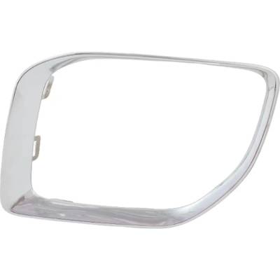 Rareelectrical - Left Front Fog Light Trim Compatible With Gmc Canyon Denali 2017-2020 Gm1038272 84214462