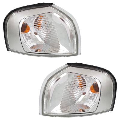 Rareelectrical - New Pair Of Corner Light Compatible With Volvo S80 2.5T Awd 5 Cyl 2.5L S80 2.9 6 Cyl 2.9L 2004-2006