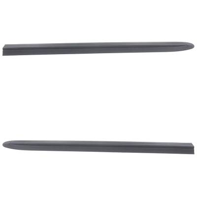 Rareelectrical - New Front Left And Front Right Door Molding And Beltlines Compatible With Chrysler Dodge Town &