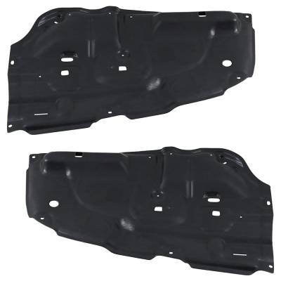 Rareelectrical - Engine Splash Guard Under Cover Compatible With 2011 Toyota Avalon Front Left And Front Right 3.5L