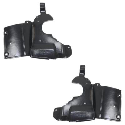 Rareelectrical - Engine Splash Guard Compatible With 2014-2018 Subaru Forester Left And Right Plastic Guard