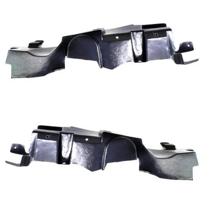 Rareelectrical - Engine Splash Guard Compatible With 2006-2010 Pontiac G6 Left And Right Plastic Guard 15864189 Under