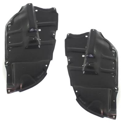 Rareelectrical - Engine Splash Guard Compatible With 2002-2006 Lexus Es330 Es300 Left And Right Plastic Guard