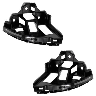 Rareelectrical - New Front Left Inner And Front Right Inner Bumper Bracket Compatible With Volkswagen Jetta Hybrid 4
