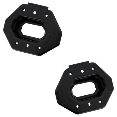 Rareelectrical - New Front Left And Front Right Bumper Reinforcement Bracket Compatible With Chrysler Dodge