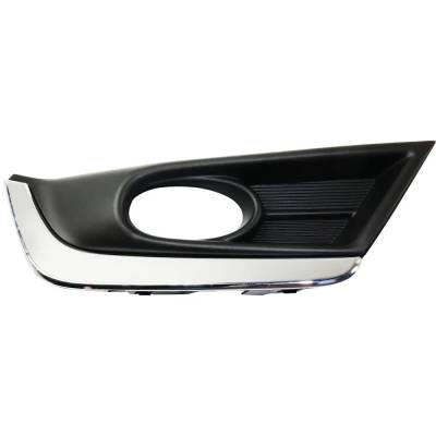 Rareelectrical - New Right Front Fog Light Trim Compatible With Honda Cr-V Touring 2017-2019 By 71106Tlaa01 Ho1039135