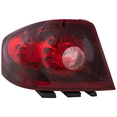 Rareelectrical - Tail Light Compatible With 2011-2014 Dodge Avenger 2.4L 3.6L I4 Ed3 Left Driver Side Halogen