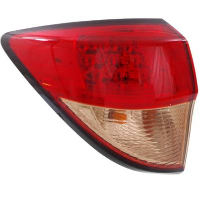 Rareelectrical - Tail Light Compatible With 2016-2018 Honda Hr-V 1.8L I4 R18z9 Left Driver Side Halogen Reph730152