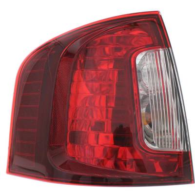 Rareelectrical - Tail Light Compatible With 2011-2014 Ford Edge 3.5L 2.0L V6 Duratec Left Driver Side Halogen