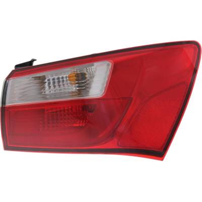 Rareelectrical - Tail Light Compatible With 2012-2017 Kia Rio 1.6L I4 Right Passenger Side Halogen Repk730133 138Hp