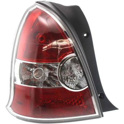 Rareelectrical - Tail Light Compatible With 2008-2011 Hyundai Accent 1.6L I4 G4ed Left Driver Side Halogen Reph730128