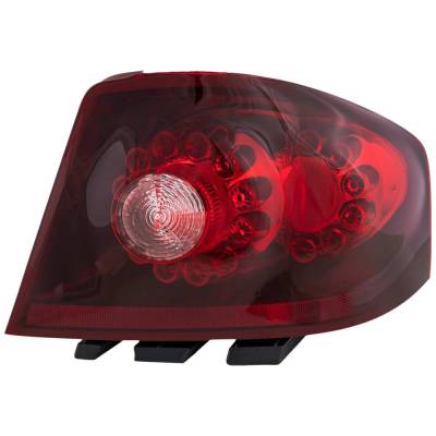 Rareelectrical - Tail Light Compatible With 2011-2014 Dodge Avenger 2.4L 3.6L I4 Ed3 Right Passenger Side Halogen