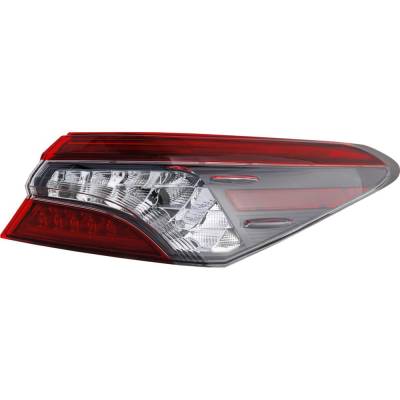 Rareelectrical - Tail Light Compatible With 2021-2024 Toyota Camry 2.5L I4 A25a-Fks A25a-Fxs Right Passenger Side