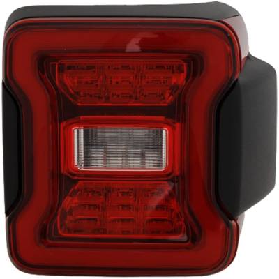 Rareelectrical - Tail Light Compatible With 2018-2024 Jeep Wrangler 3.6L 2.0L V6 Gme-T4 Left Driver Side Led